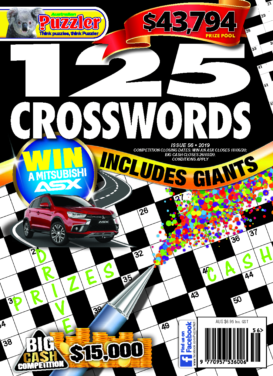 125 Crosswords Magazine Subscription